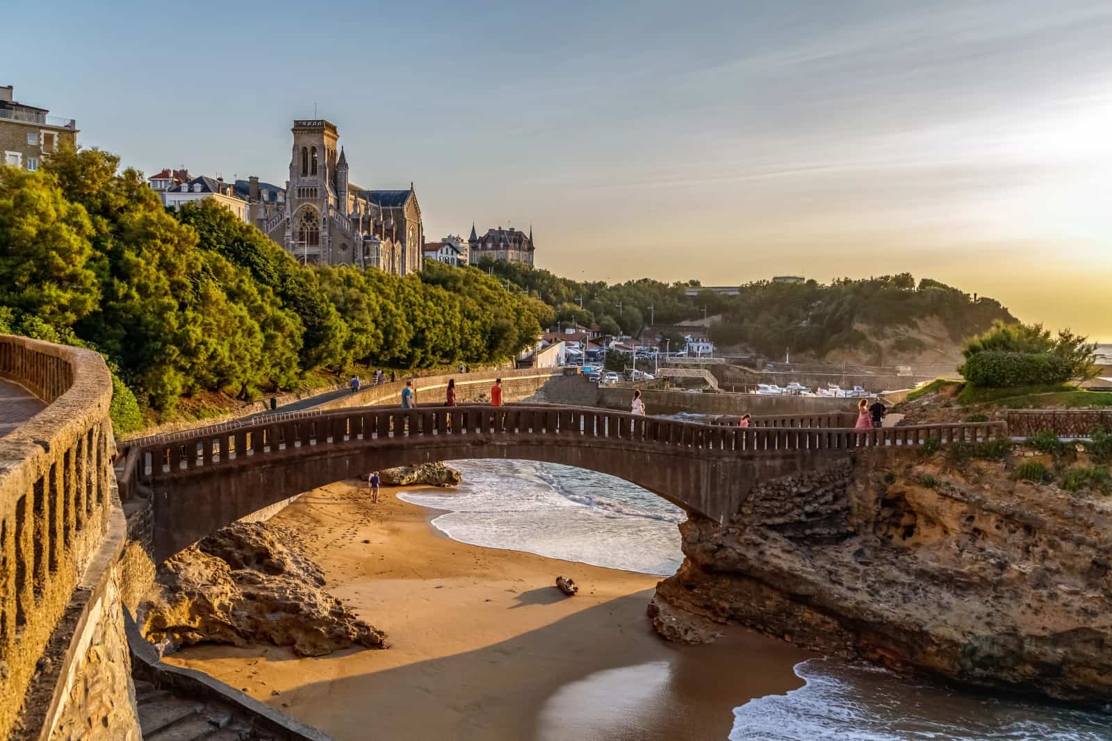 Panorama de Biarritz et de la cote basque