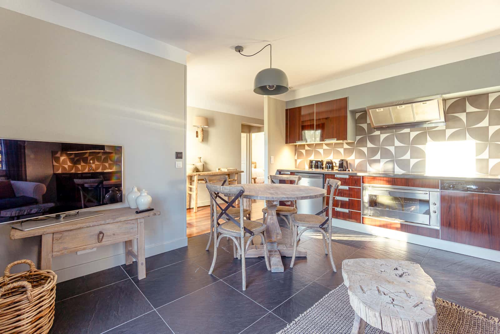 Suite Ilbarritz de la villa Arbolateia - vue 1